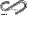 Safety Hook 3/8^ Zinc W/ Latch 2K Capacity